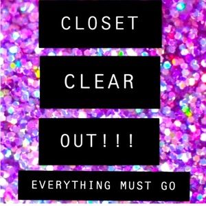 Closet clean out !!!!!!!! Most offers accepted everything must go !!!!!